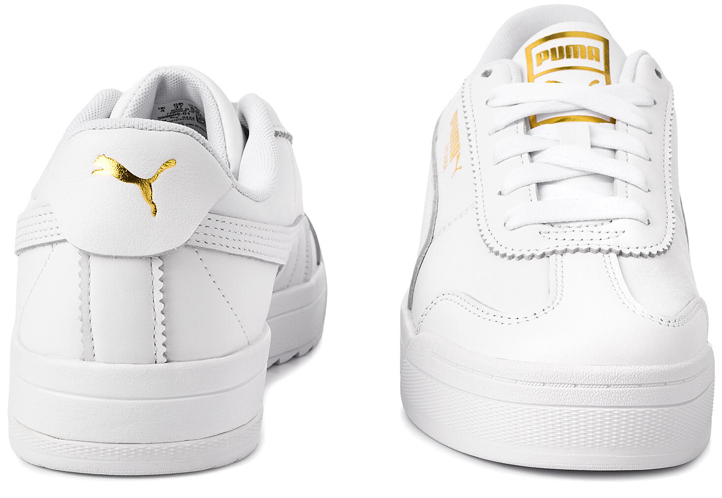 Buty damskie skórzane białe sneakersy PUMA ROMA FEMININE WNS 6/7