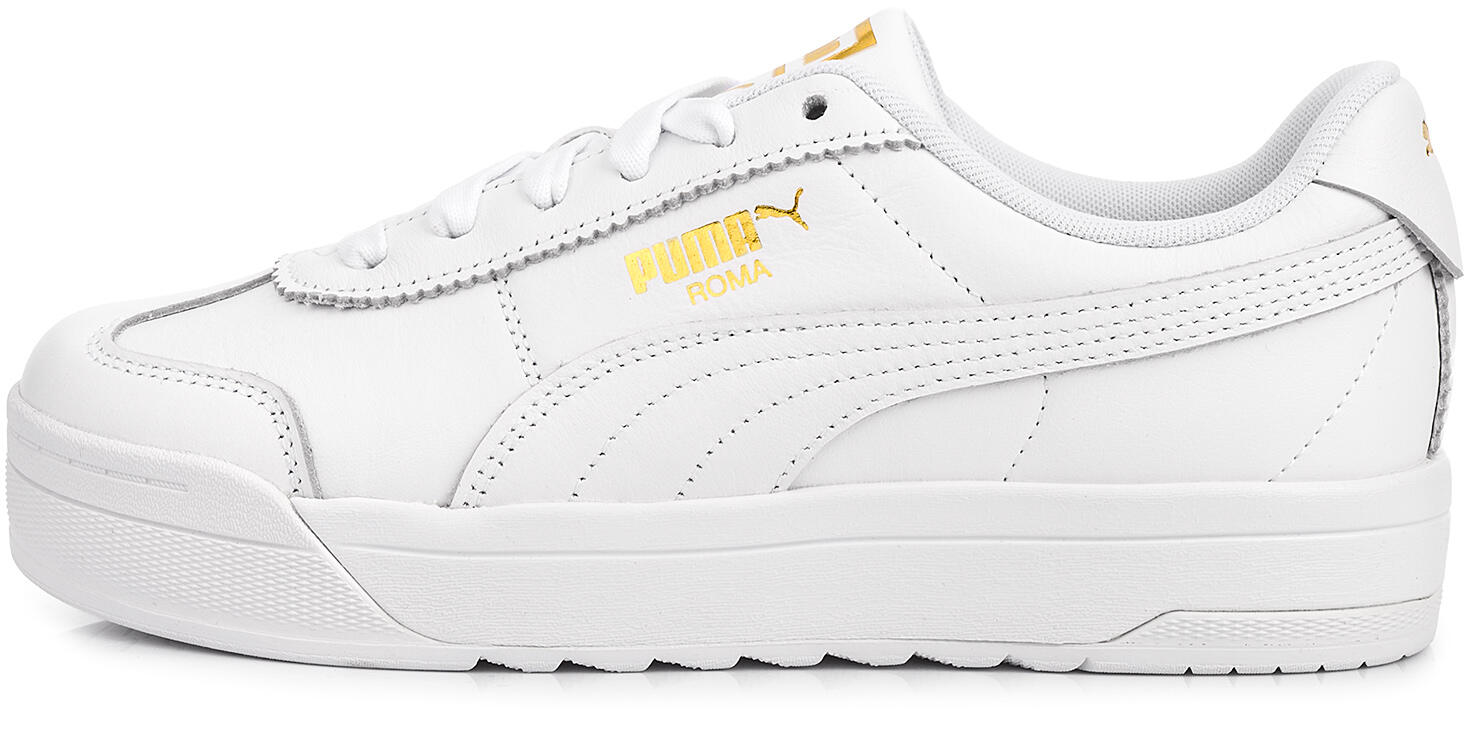 Buty damskie skórzane białe sneakersy PUMA ROMA FEMININE WNS 4/7