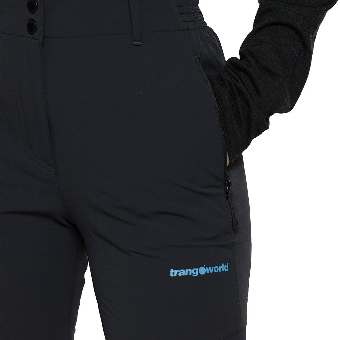 Pantalón para Mujer Trangoworld Arches Negro 4/7