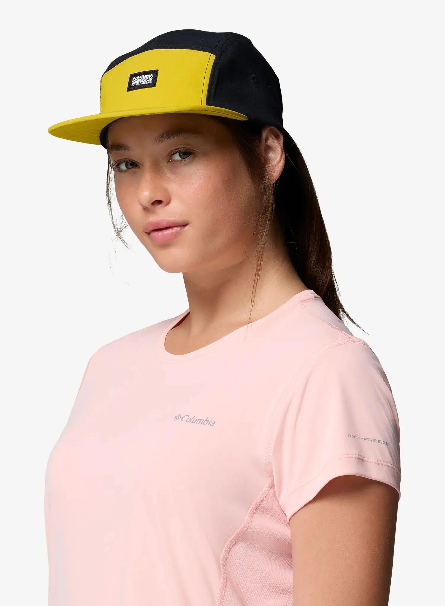 Czapka z daszkiem Columbia Creek Side 5 Panel Hat - ant moss/black/wavy columbia 2/7