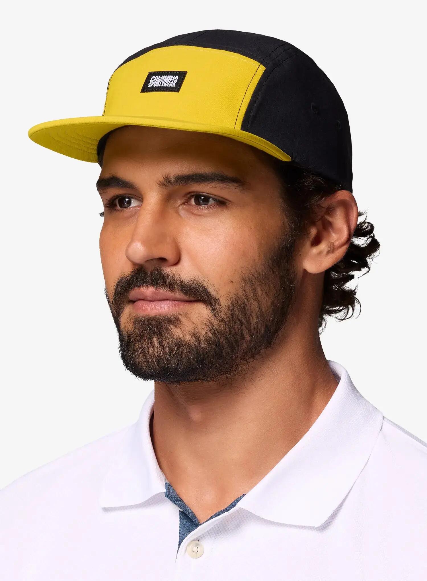 Czapka z daszkiem Columbia Creek Side 5 Panel Hat - ant moss/black/wavy columbia 6/7