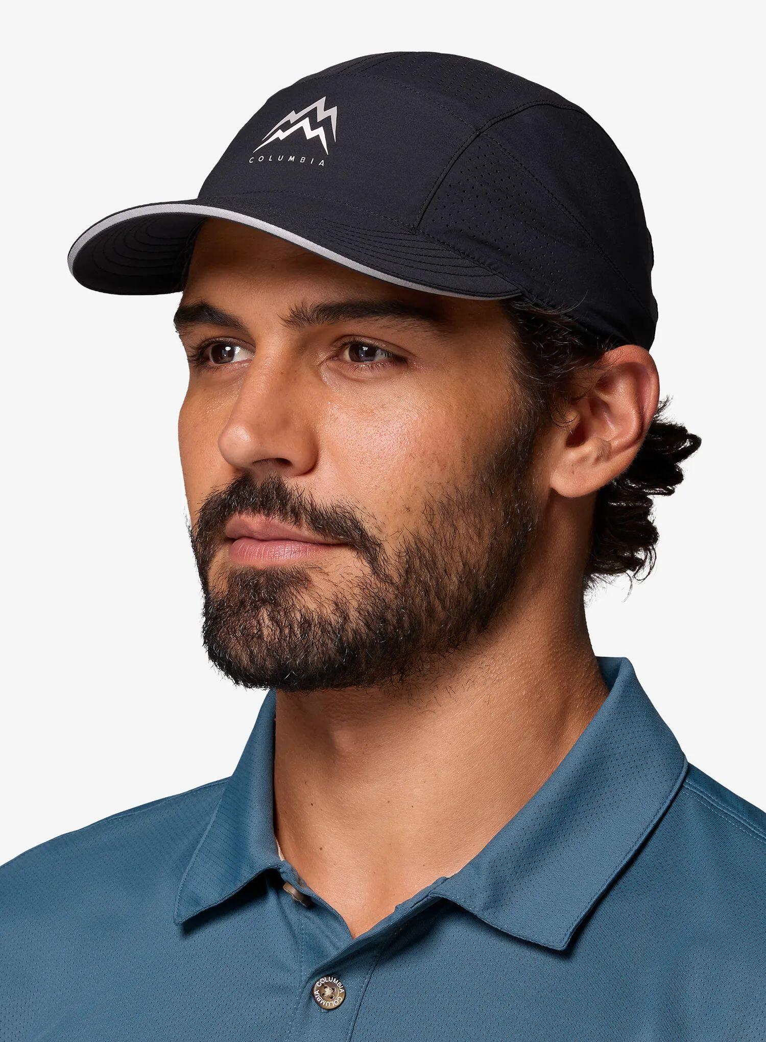 Czapka z daszkiem Columbia Speed Trail Ball Cap - black/mountains 6/7
