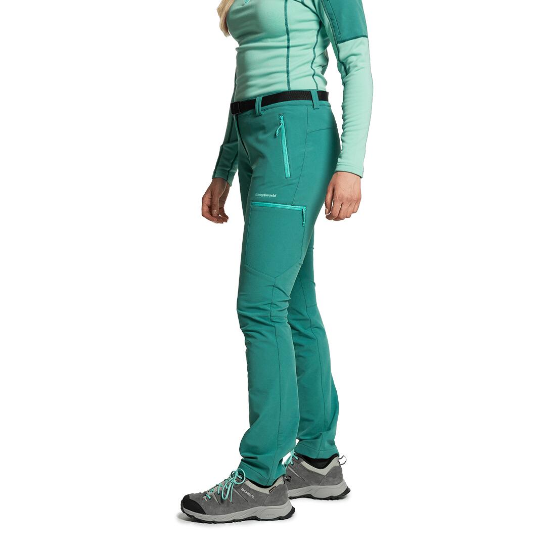 Pantalón para Mujer Trangoworld Vivier Verde 3/5