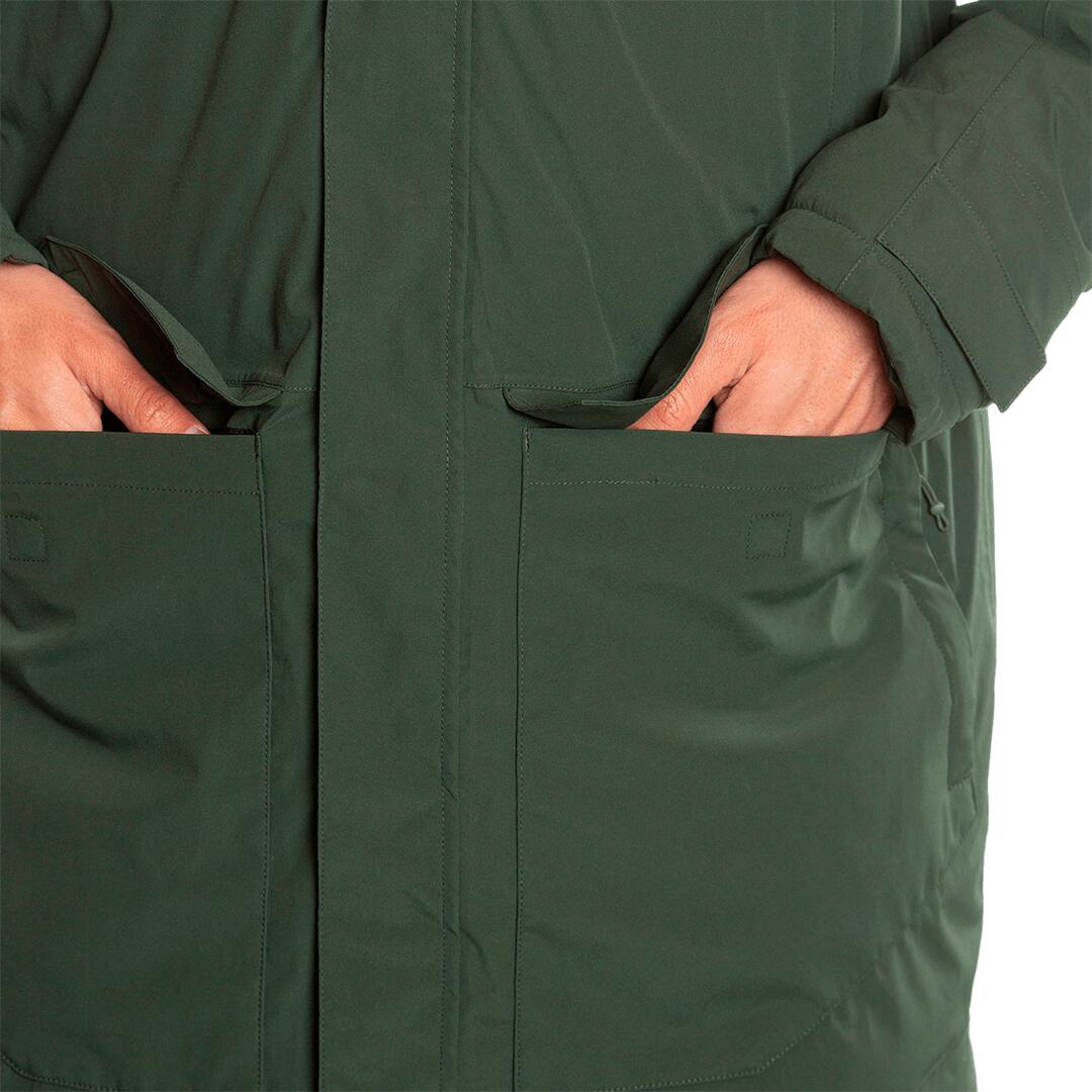 Parka para Hombre Trangoworld Murakka termic Verde/Negro 300g 600cuin 7/7