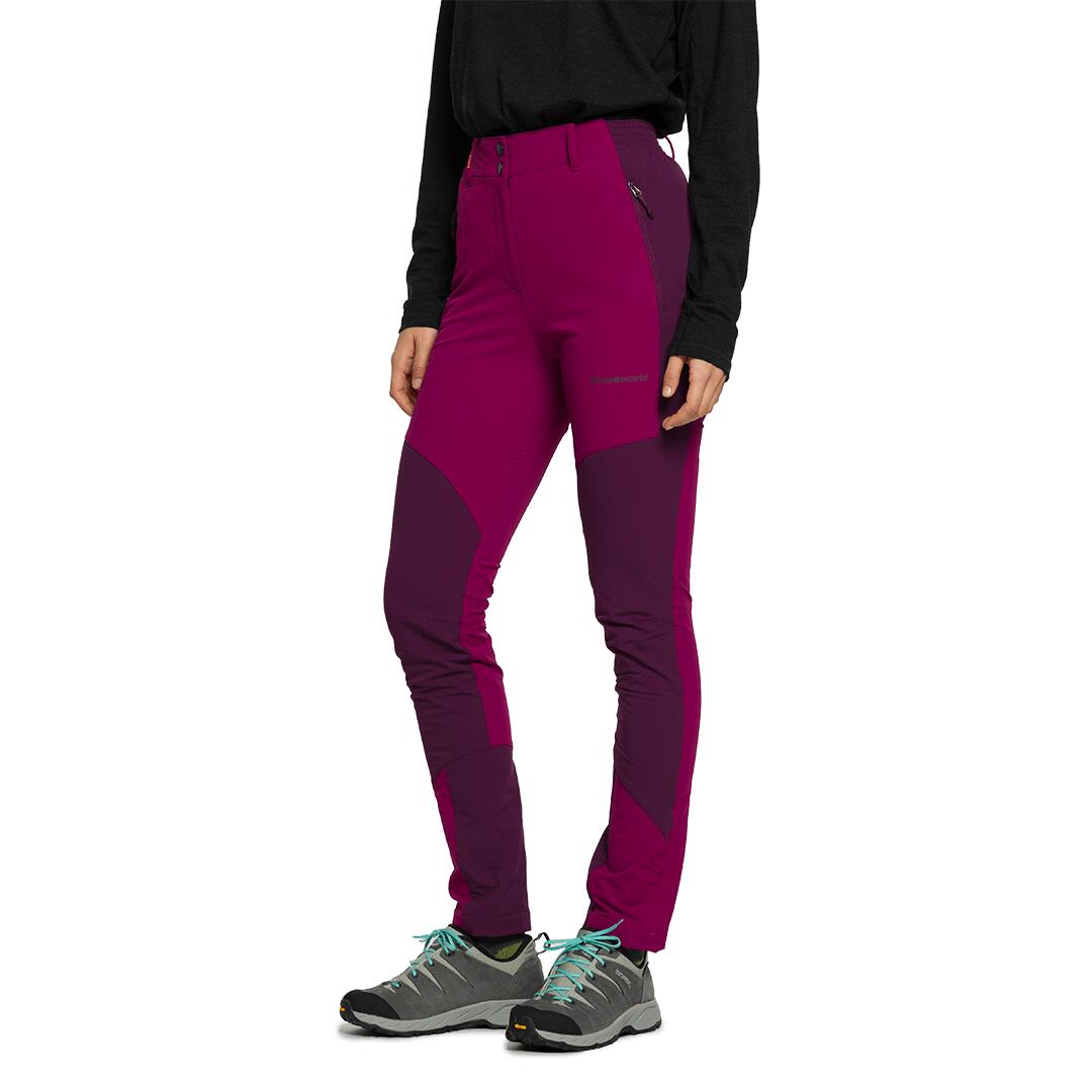 Pantalón para Mujer Trangoworld Arches Morado/Morado 3/7