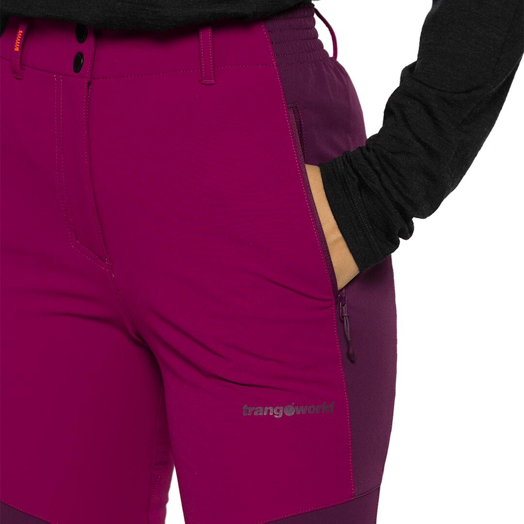 Pantalón para Mujer Trangoworld Arches Morado/Morado 4/7