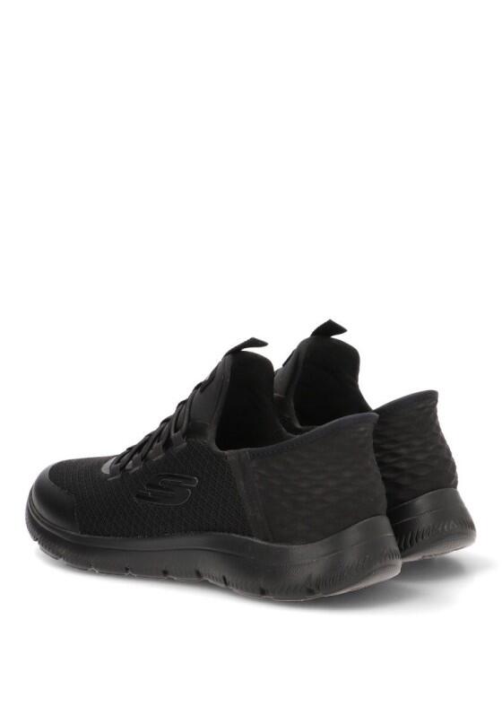 Deportivas Casual Mujer Suela Plana - Modelo 403833l Negro 4/6
