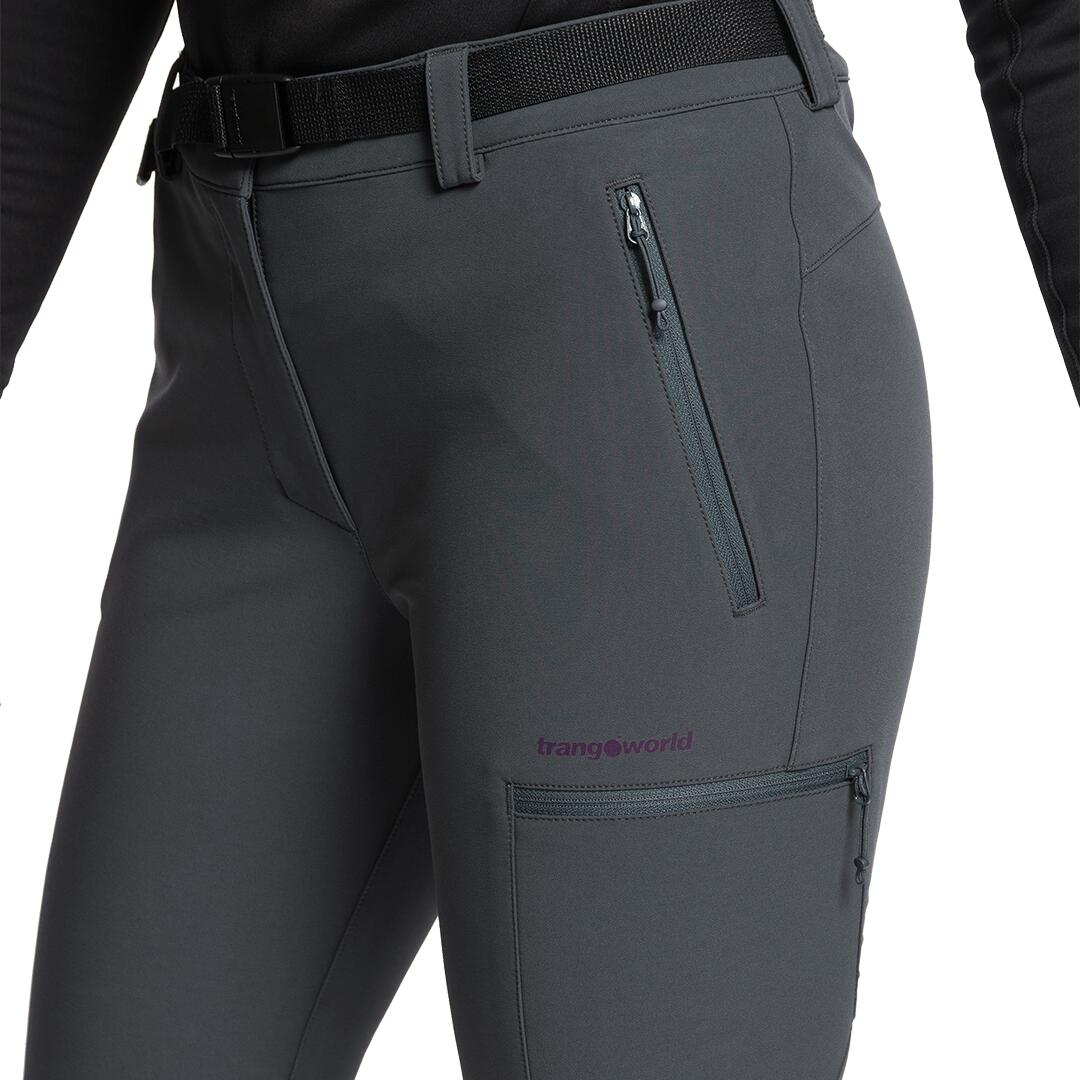 Pantalón para Mujer Trangoworld Vivier Gris 3/5