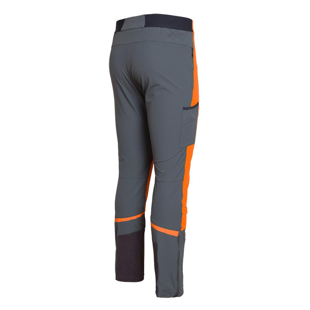 Pantalón para Hombre Trangoworld Malguera Gris/Naranja/Gris 3/7
