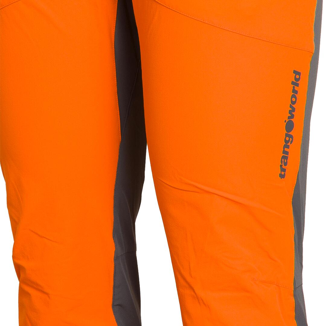 Pantalón para Hombre Trangoworld Malguera Gris/Naranja/Gris 6/7