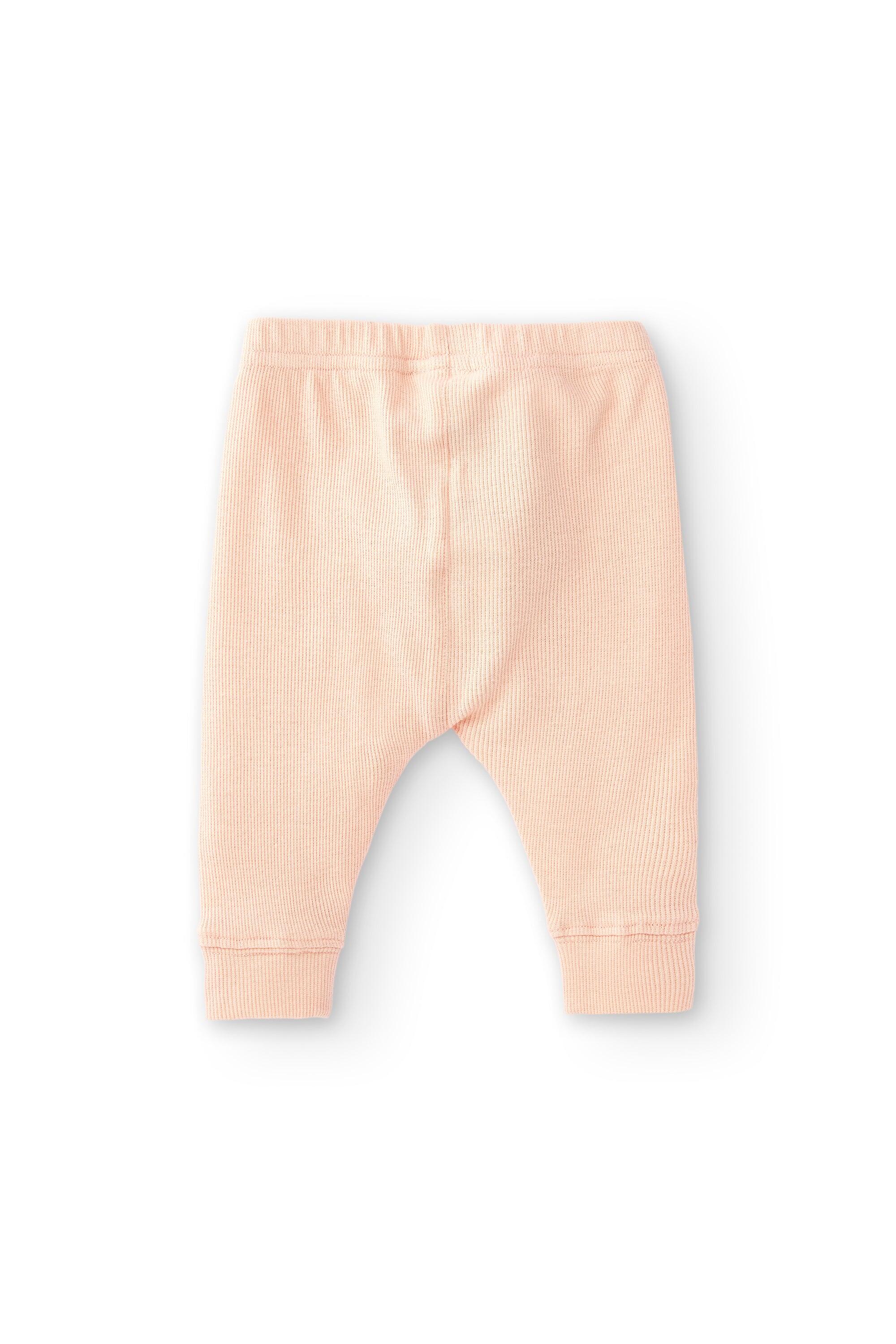 Legging de recién nacido rosa 2/4