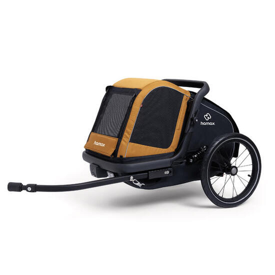 Remorque Vélo Chien MILOU Jaune