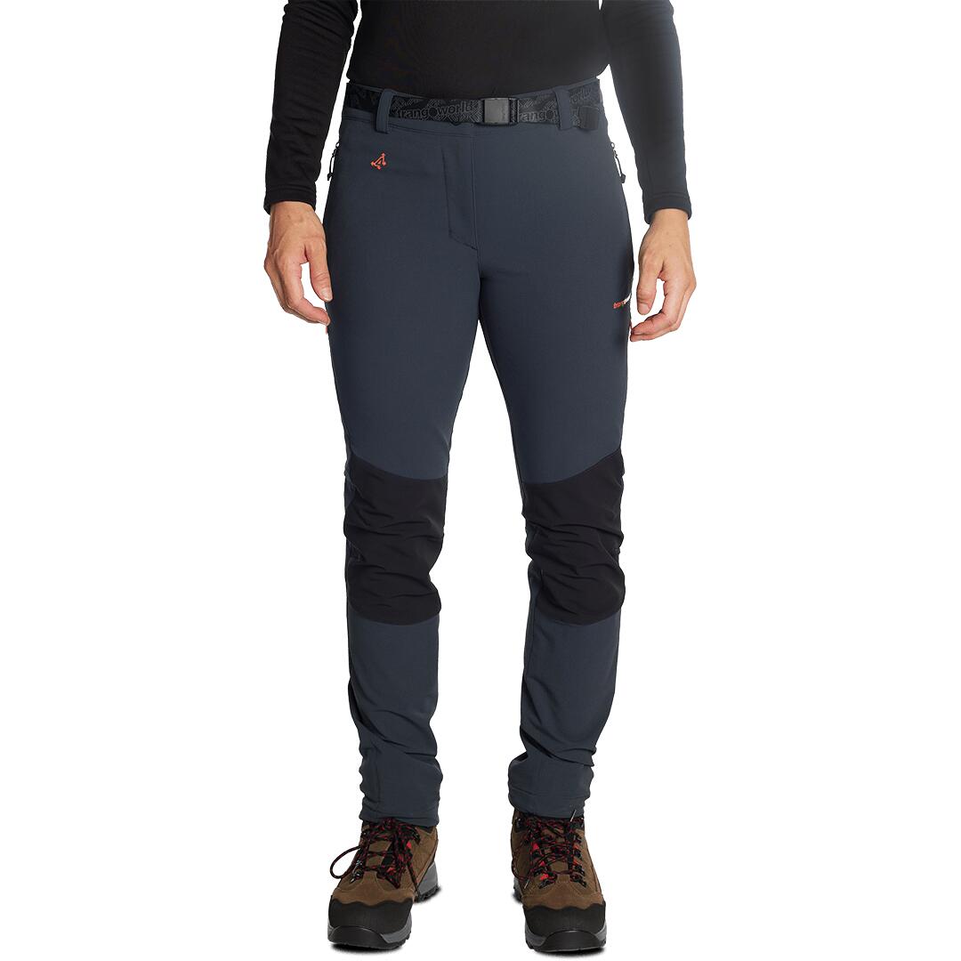 Pantalón para Mujer Trangoworld Dunai dr Gris/Negro 3/7