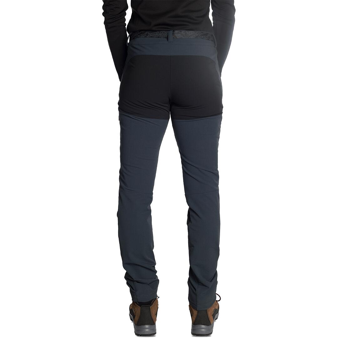 Pantalón para Mujer Trangoworld Dunai dr Gris/Negro 4/7
