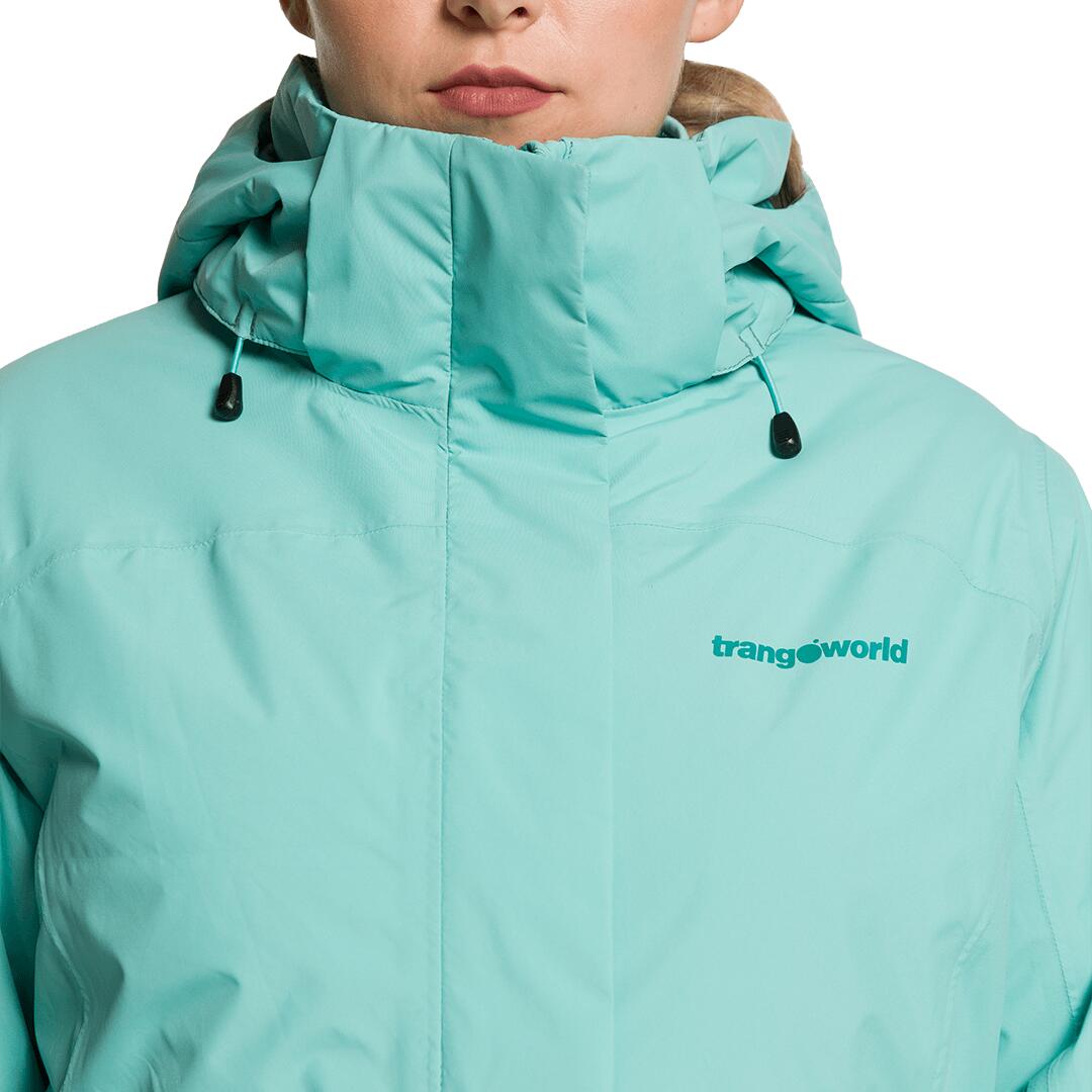Chaqueta para Mujer Trangoworld Jenaz termic Azul/Verde Impermeable 4/6