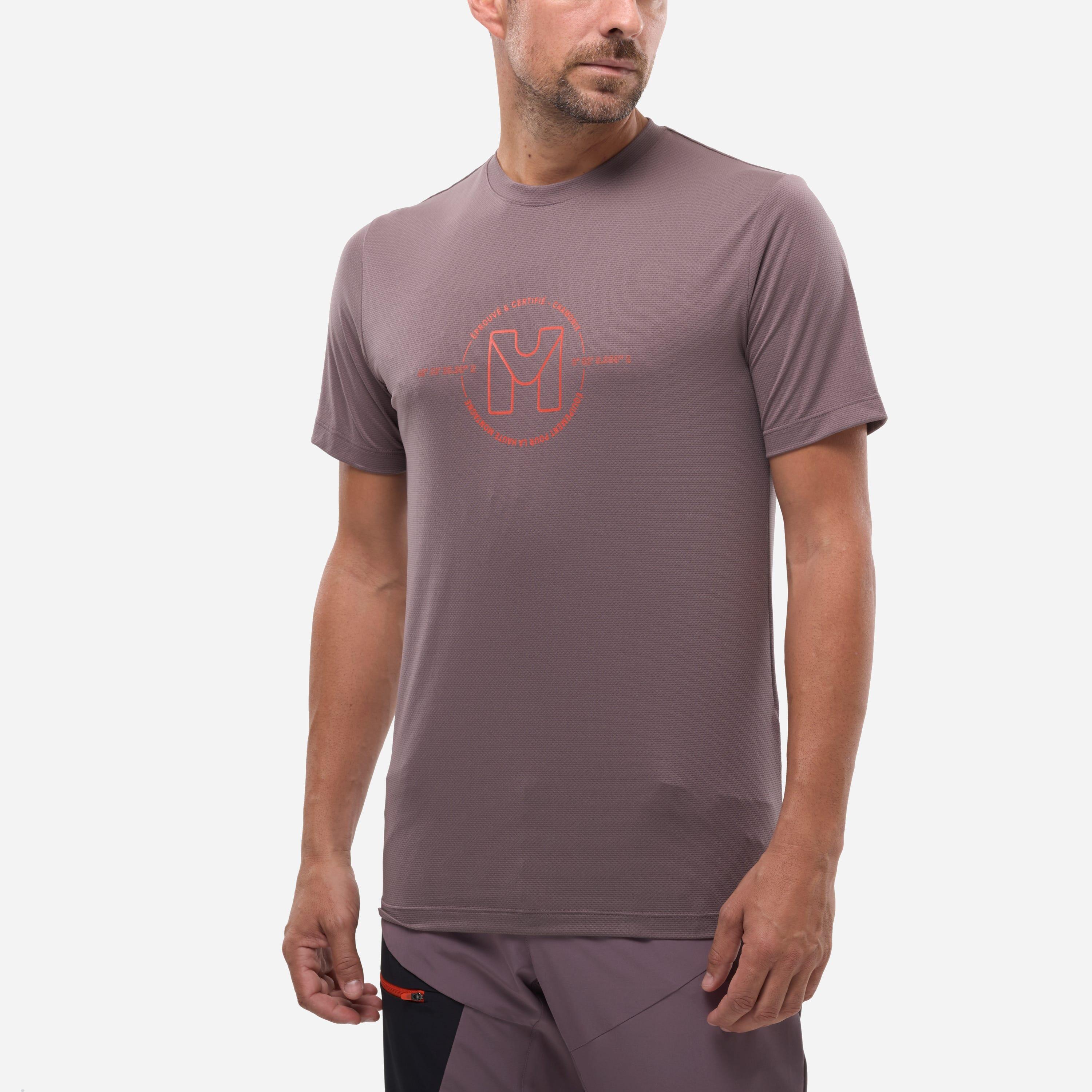 T-shirt Trekking Uomini  UBIC LIGHT 3/4