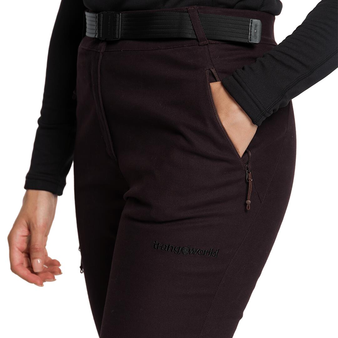 Pantalón para Mujer Trangoworld Valbona Marrón 4/6