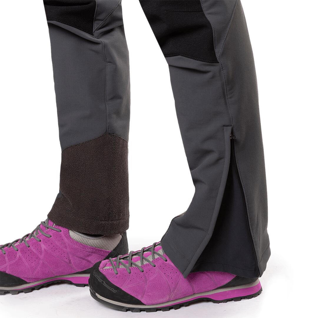Pantalón para Mujer Trangoworld Uhsi extreme kb Negro/Negro 7/7