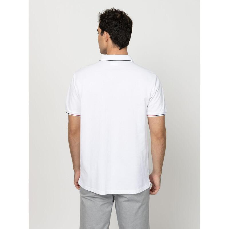 Tricou cu mânecă scurtă, cu guler, pentru bărbați DIAMON
