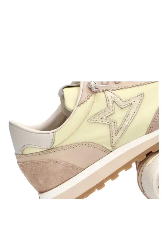 Deportivas Casual Mujer Suela Plana - Modelo C-1259 Amarillo 6/6