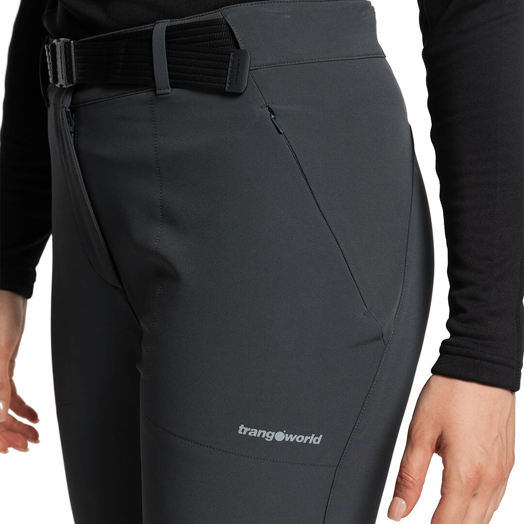 Pantalón para Mujer Trangoworld Mawson Gris 4/6