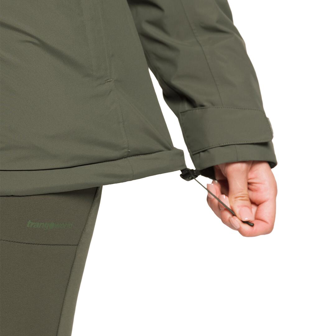Chaqueta para Mujer Trangoworld Jenaz termic Verde Impermeable 4/7