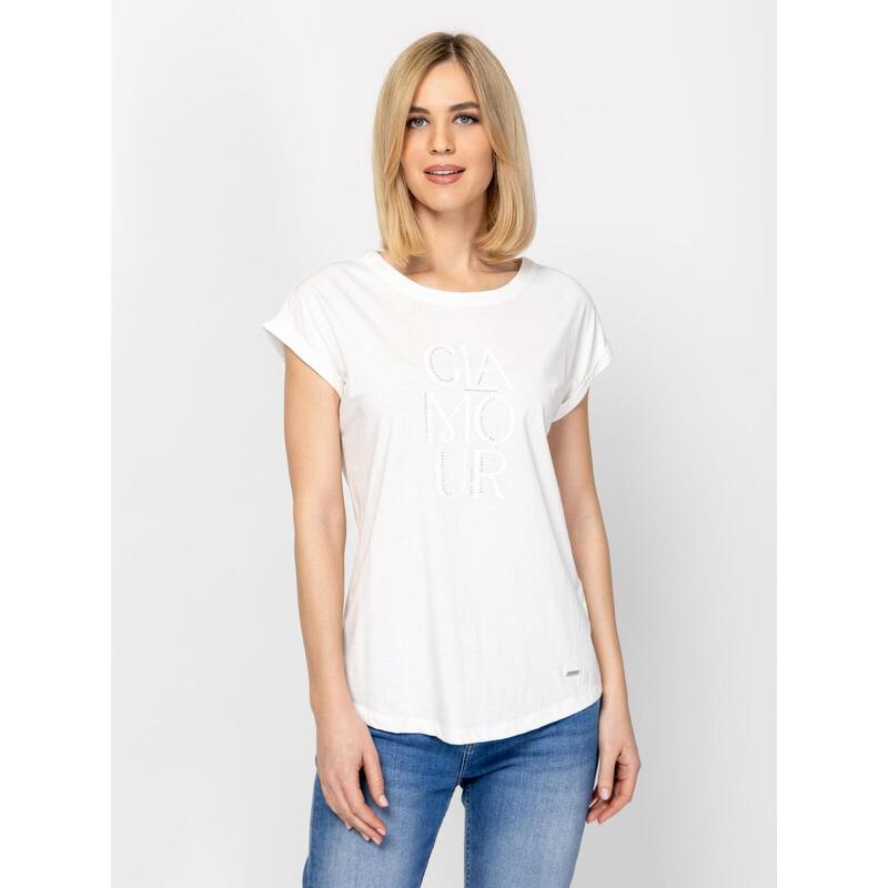 Tricou cu mânecă scurtă pentru femei MALENAS26