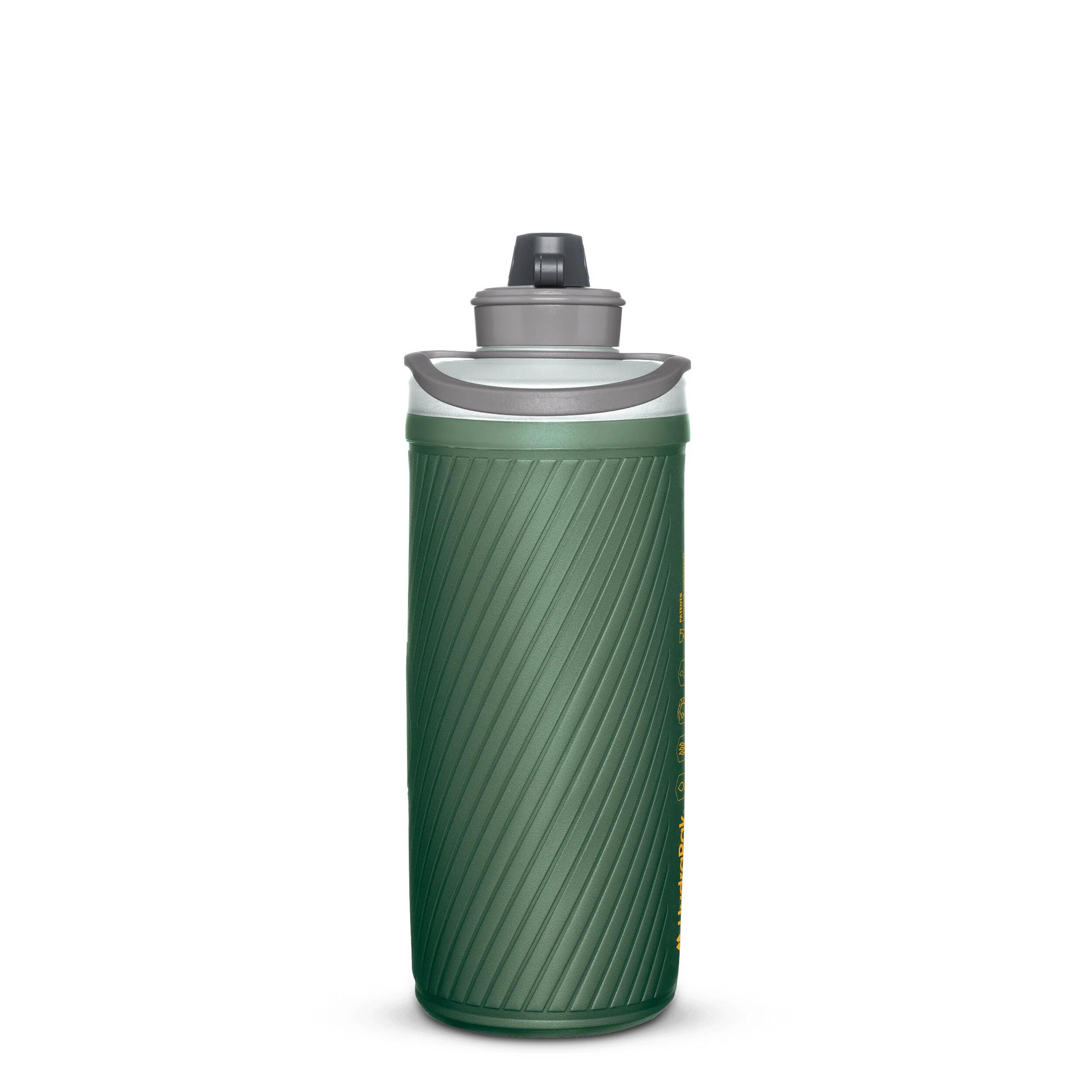 Hydrapak Flux 1.5L Sage Green - Faltbare Trinkflasche 3/5