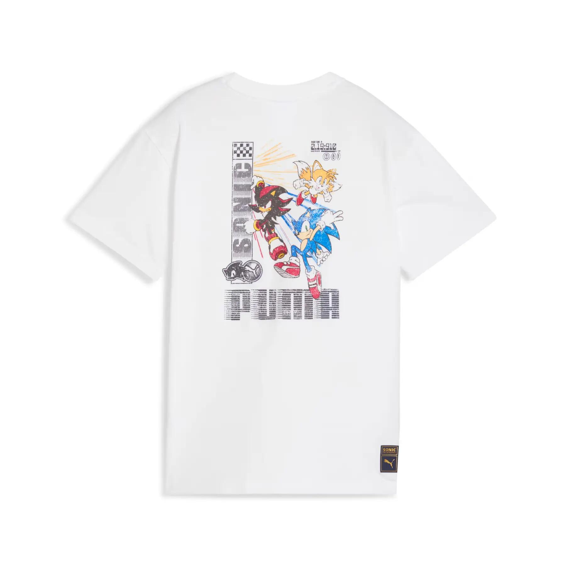 T-shirt enfant Puma X Sonic Relaxed Graphic 3/5