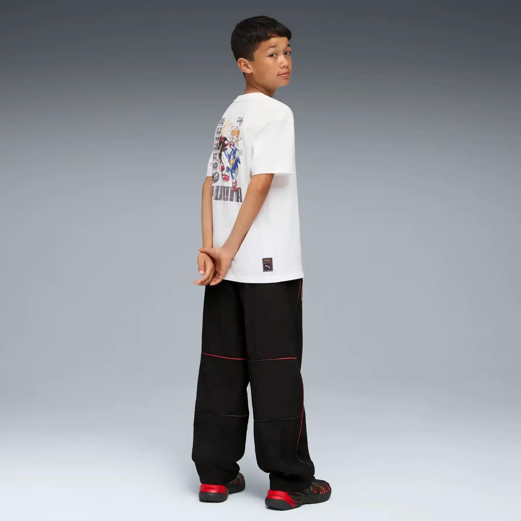 T-shirt enfant Puma X Sonic Relaxed Graphic 5/5