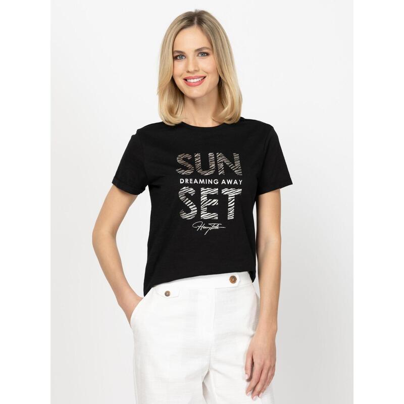 Tricou cu mânecă scurtă pentru femei MEKLA