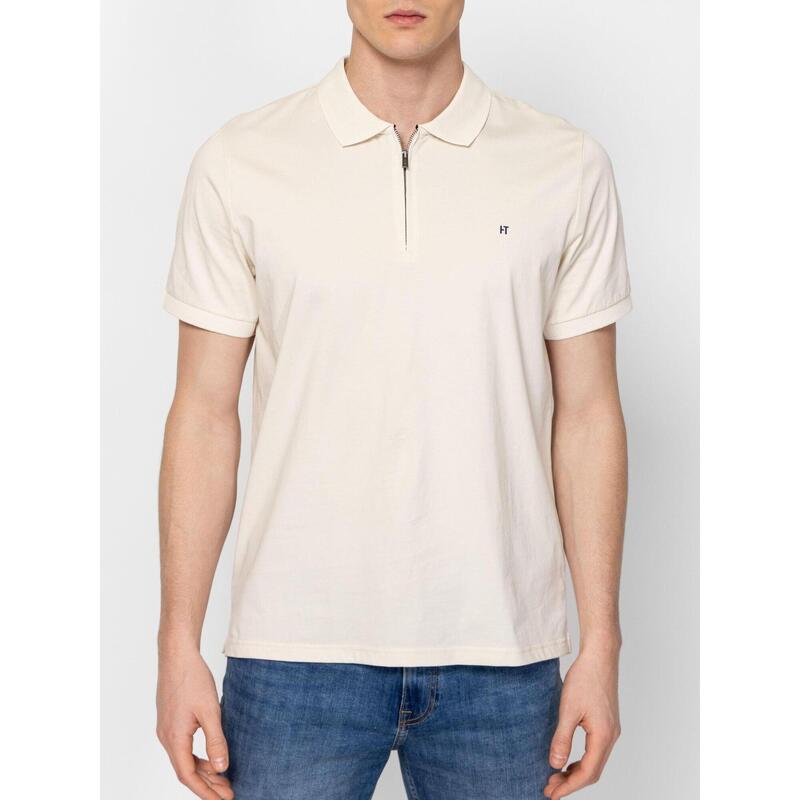Tricou cu mânecă scurtă, cu guler, pentru bărbați DELLIS