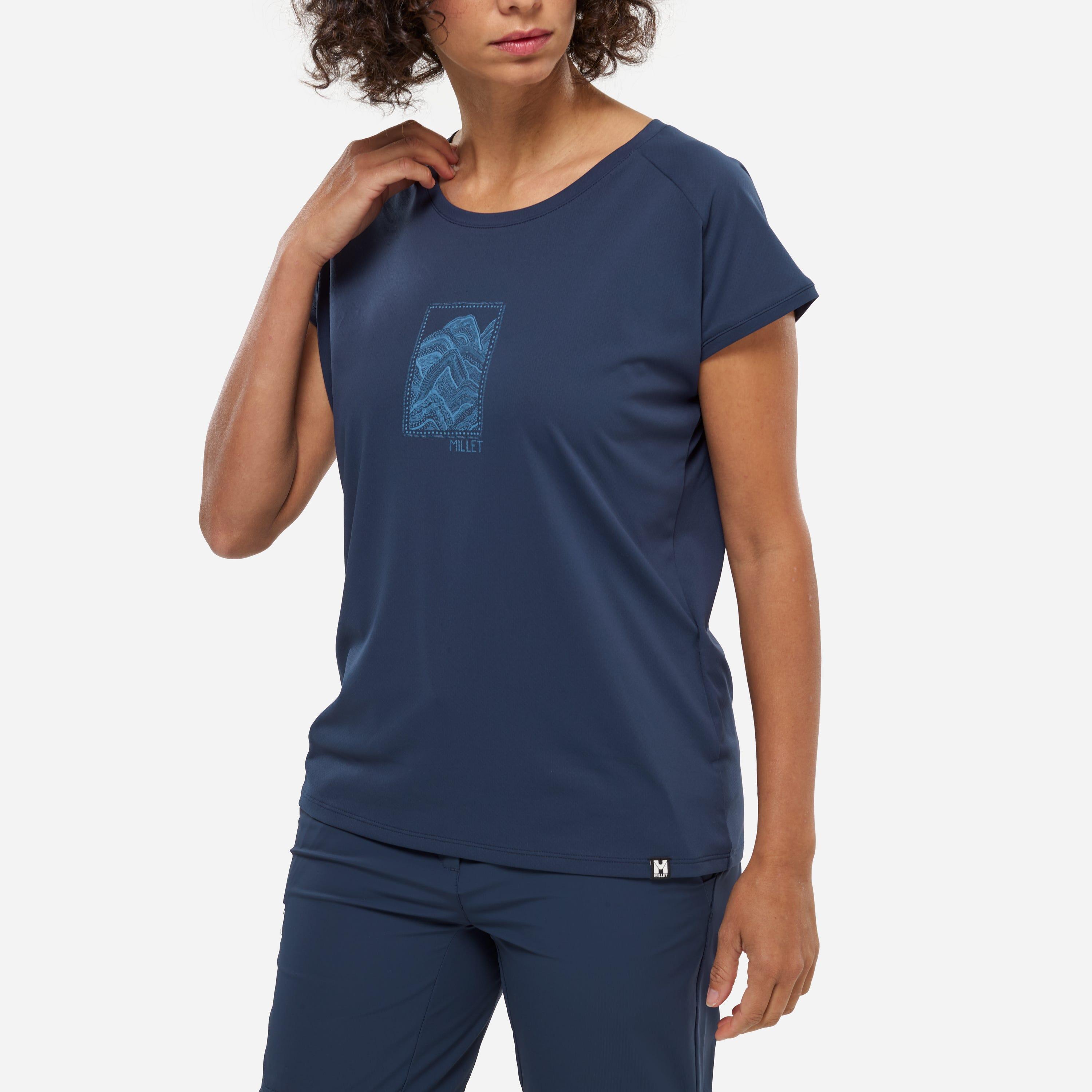Damen Wandern - Trekking Tee-Shirt  SENECA 3/4