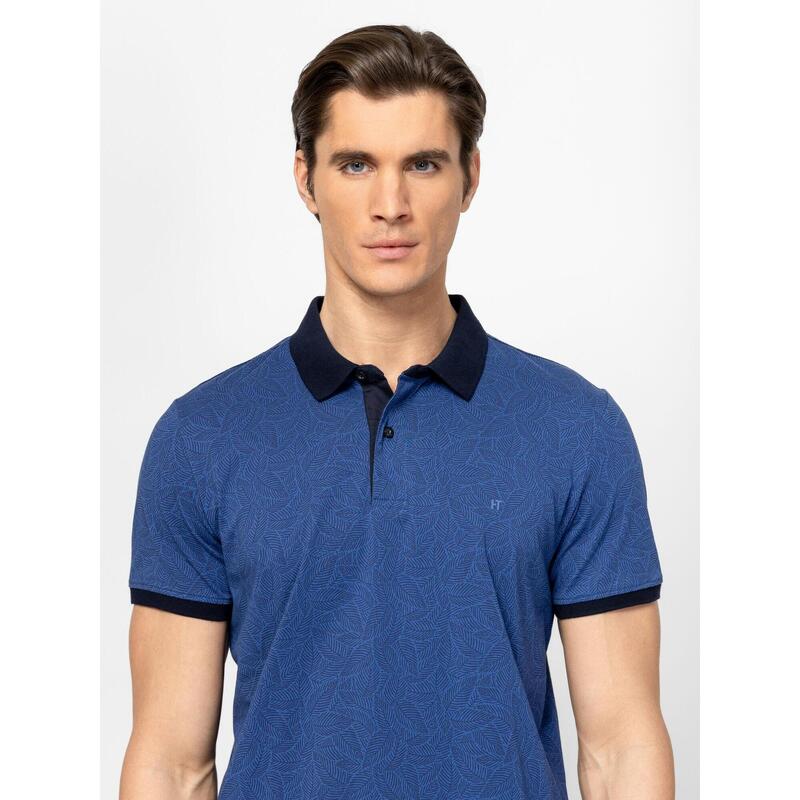 Tricou cu mânecă scurtă, cu guler, pentru bărbați DAVOTER