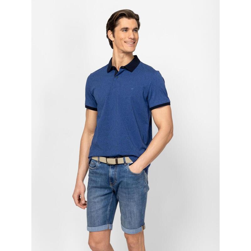Tricou cu mânecă scurtă, cu guler, pentru bărbați DAVOTER