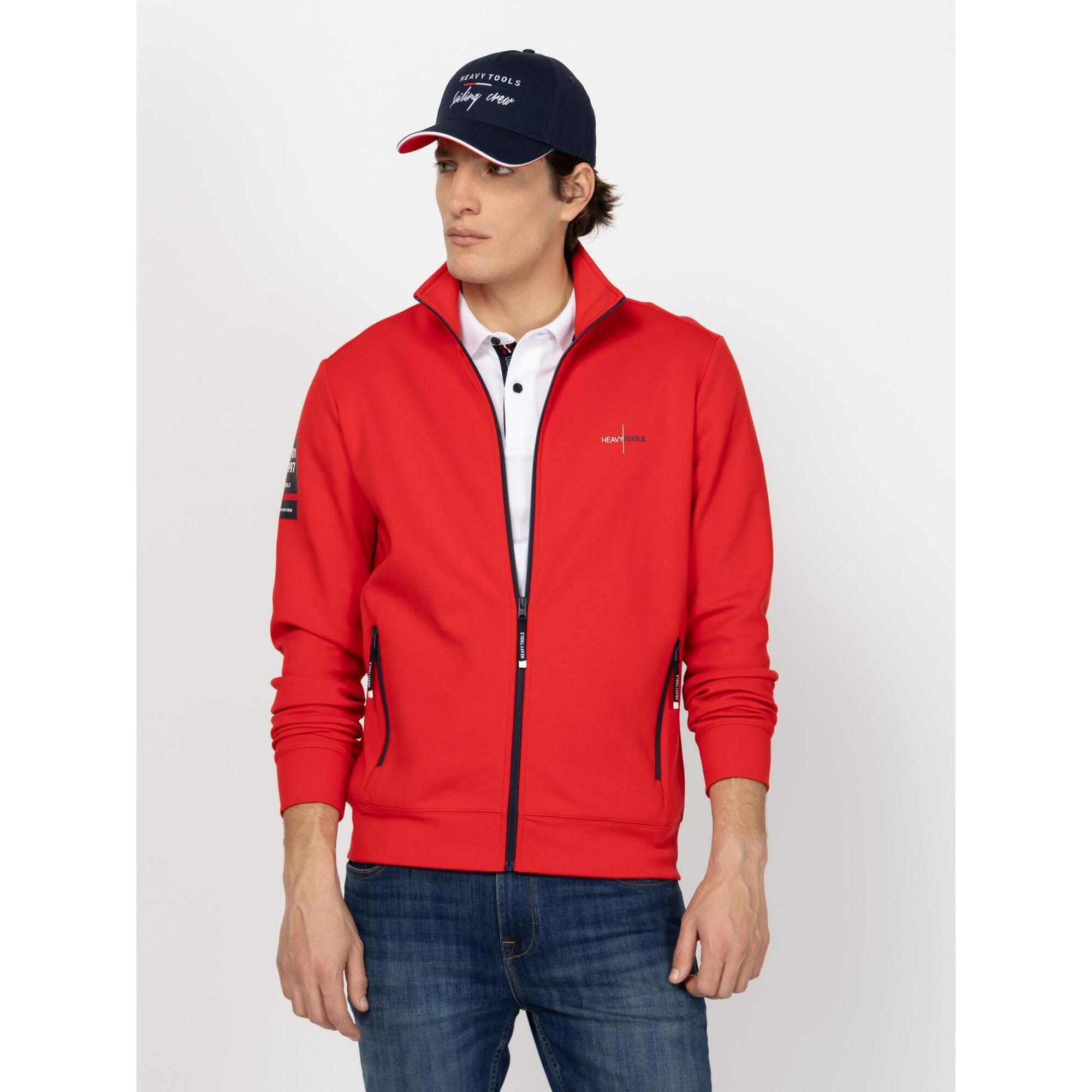 HEAVY TOOLS Pánská stojáčková mikina TELMES