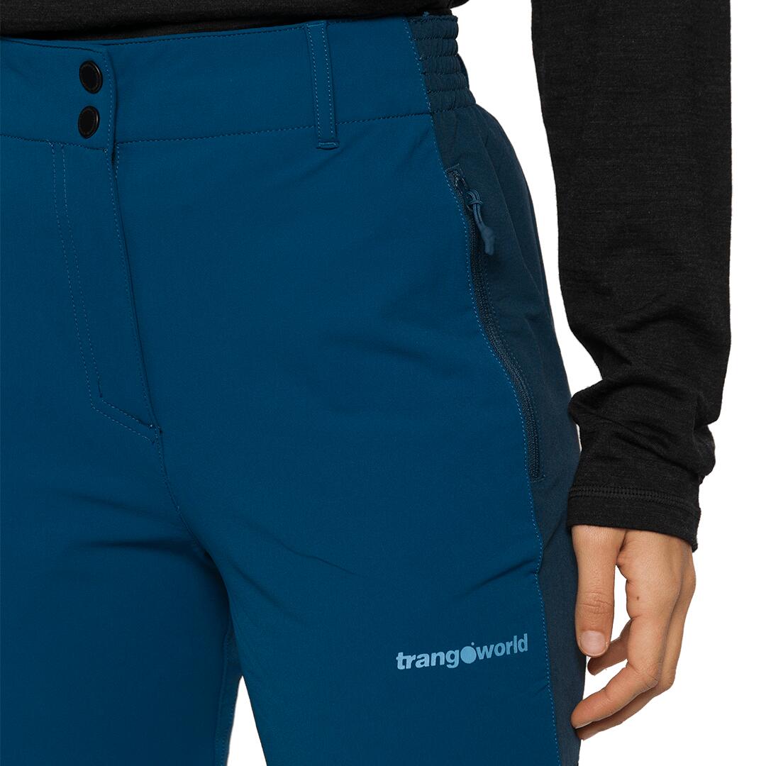 Pantalón para Mujer Trangoworld Arches Azul/Azul 4/7