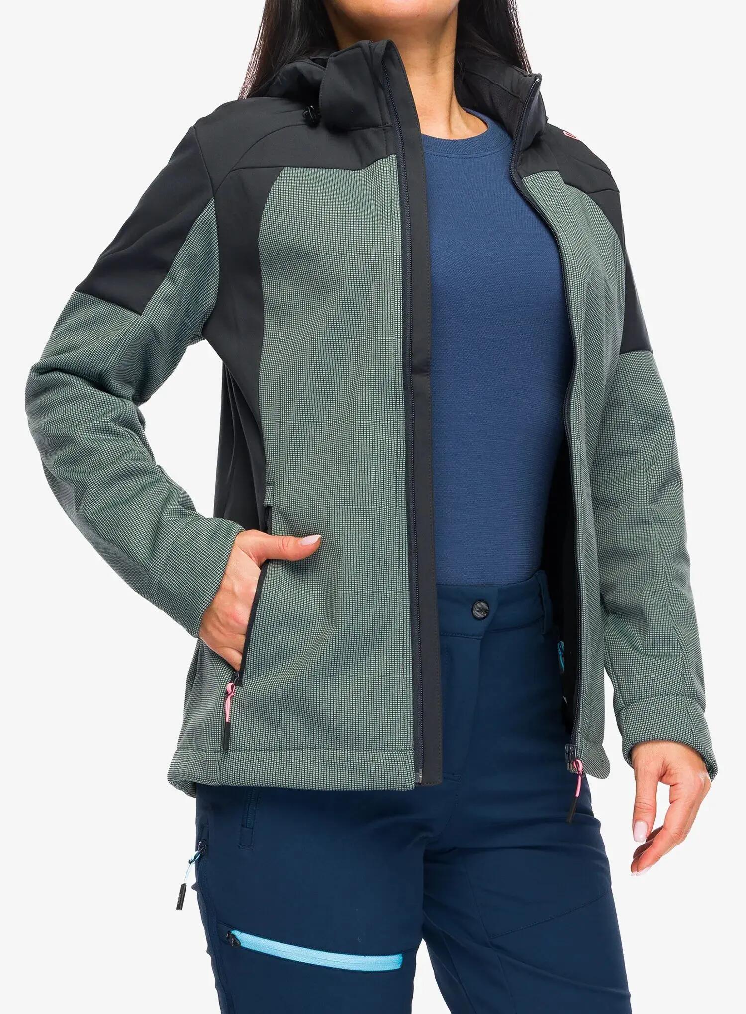 Damen Kapuzenjacke mit Stickerei wasserdicht CMP 3/7