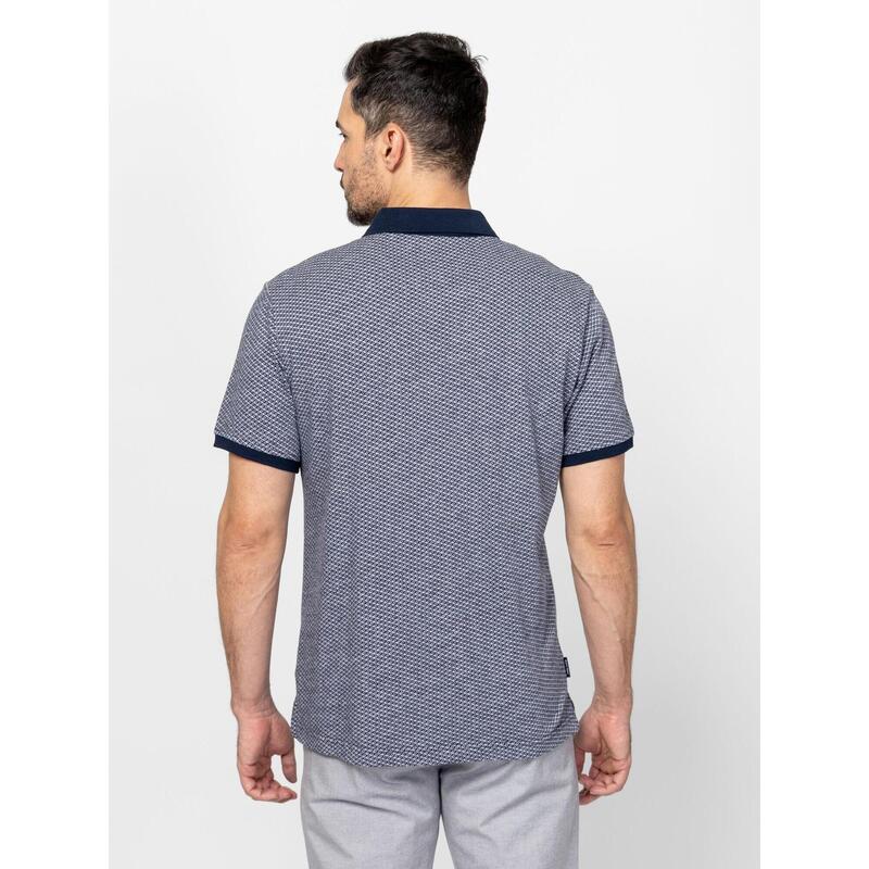 Tricou cu mânecă scurtă, cu guler, pentru bărbați DEVINNO