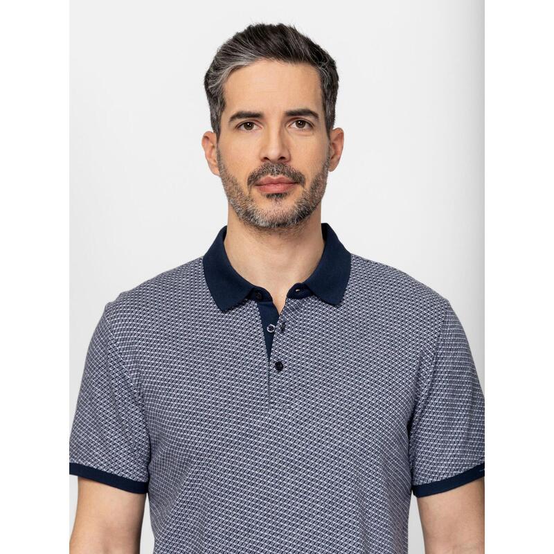 Tricou cu mânecă scurtă, cu guler, pentru bărbați DEVINNO