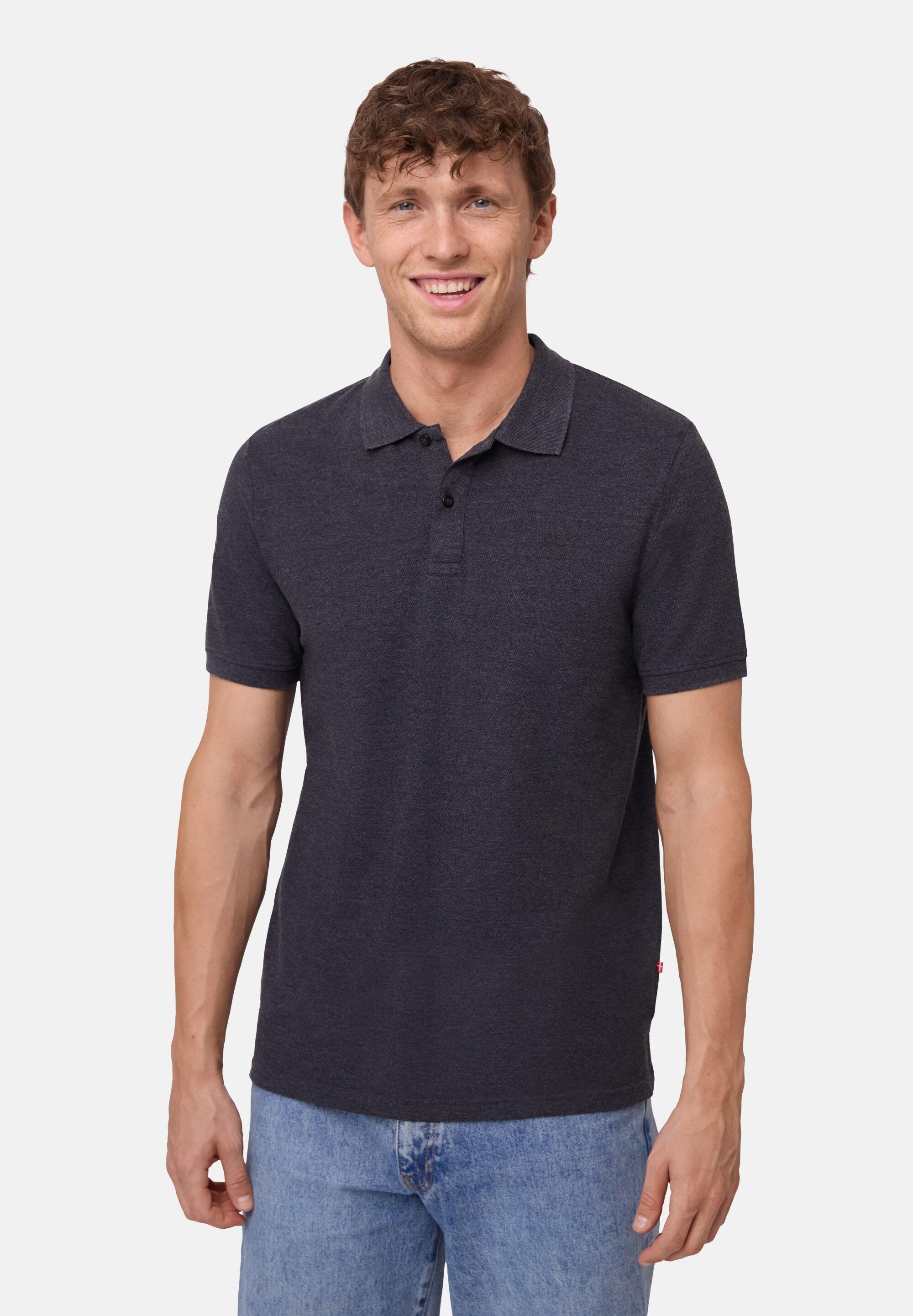 Polo da uomo in cotone biologico vestibilità classica manica corta 3/6