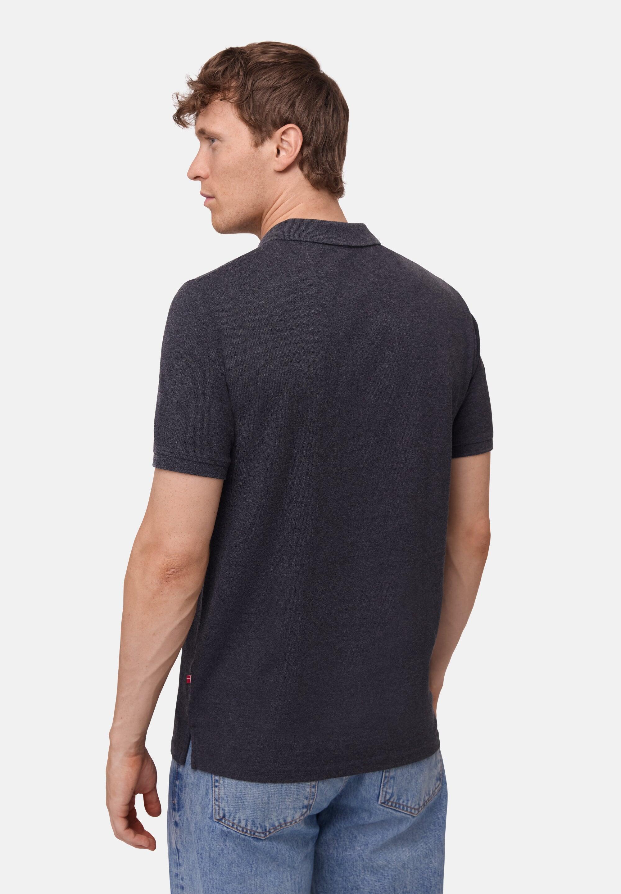 Polo da uomo in cotone biologico vestibilità classica manica corta 4/6