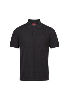 Heren poloshirt van biologisch katoen klassieke pasvorm korte mouw