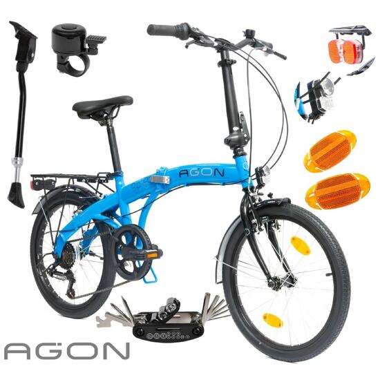 Rower Składany Miejski Agon Parklane Koła 20