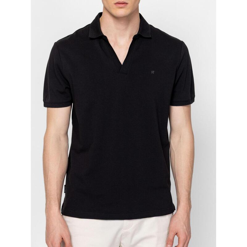 Tricou cu mânecă scurtă, cu guler, pentru bărbați DRAKON