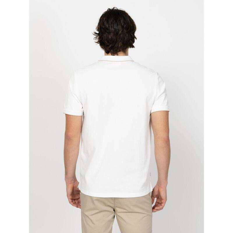 Tricou cu mânecă scurtă, cu guler, pentru bărbați DIRK