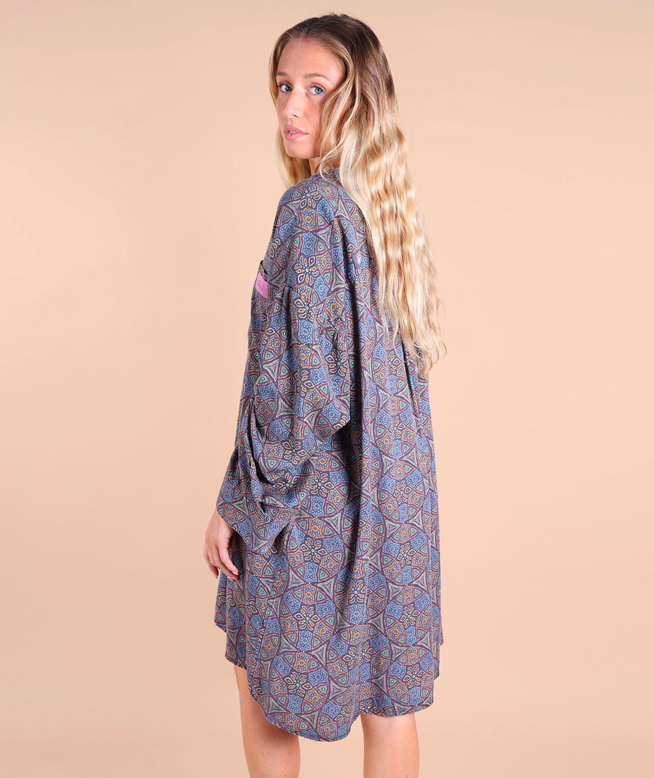 Robe oversize col mao MOSAIC 2/5