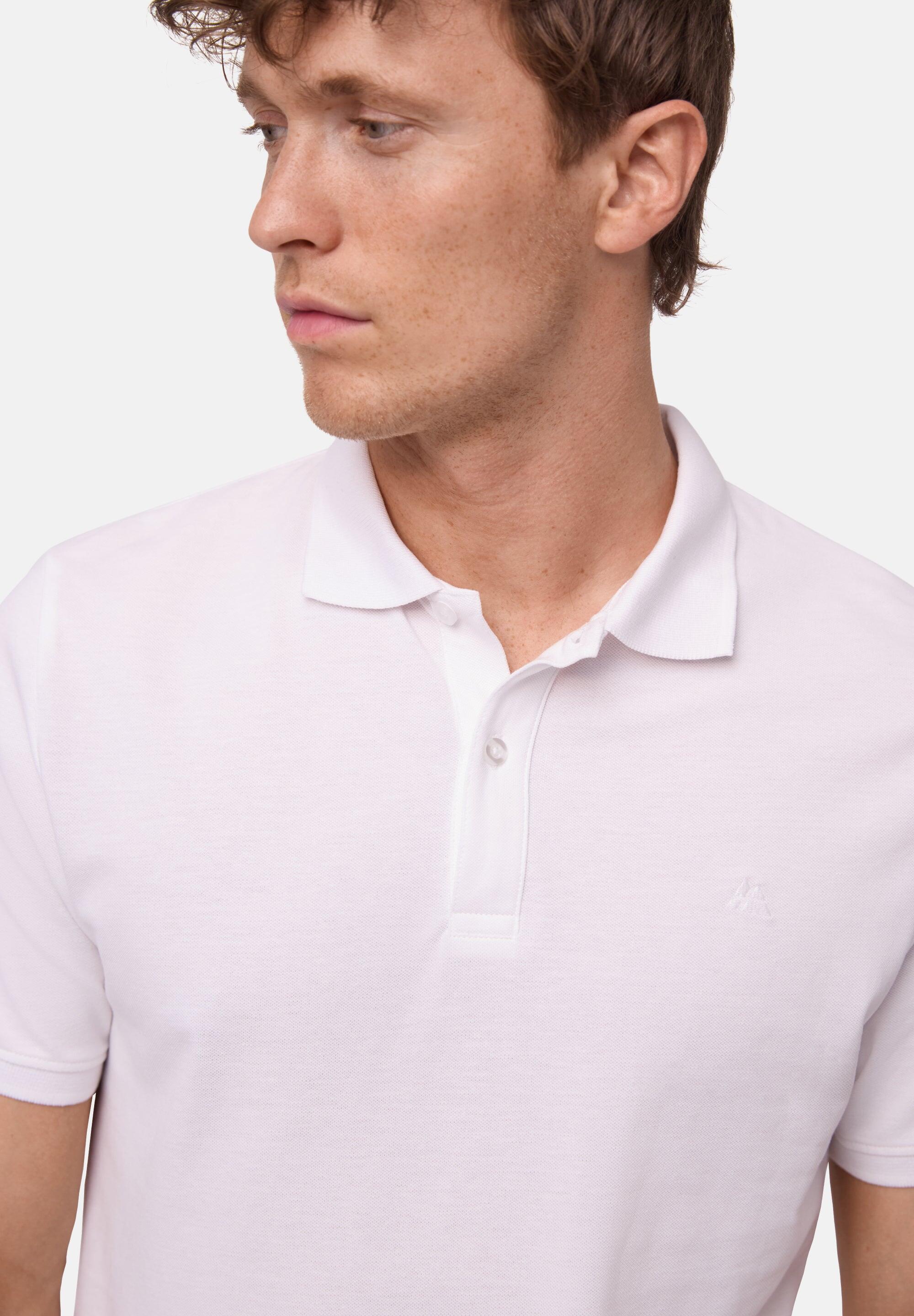 Polo para hombre de algodón orgánico corte clásico manga corta 5/6