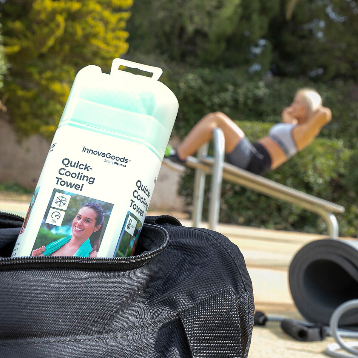 Ijs-Effect Instant Verkoelende Sporthanddoek INNOVAGOODS 4/5