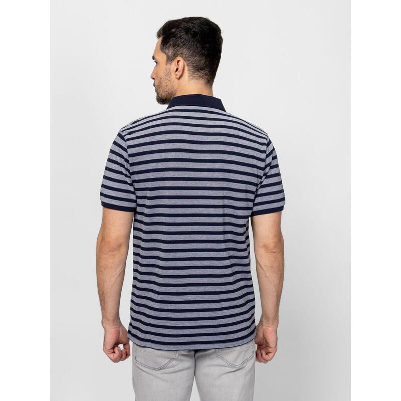 Tricou cu mânecă scurtă, cu guler, pentru bărbați DIHORY
